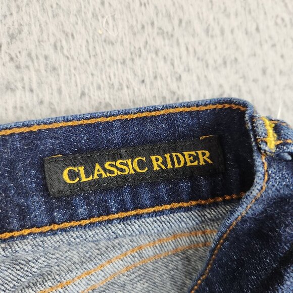 Classic Rider Jeans Womens 6/28 Lucky Brand Straight Leg Mid Rise Cropped Denim - Picture 9 of 11
